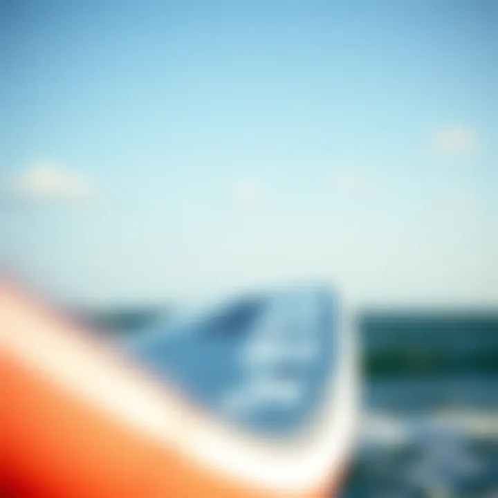 Technical Specifications of Foil Boards Diagram illustrating the technical specifications of a foil board