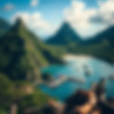 Natural Beauty of Sea Bay Lush coastal scenery showcasing the natural beauty surrounding Sea Bay