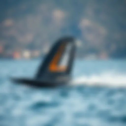 Intricate Hydrofoil Design of an Efoil Efoil showcasing hydrofoil design