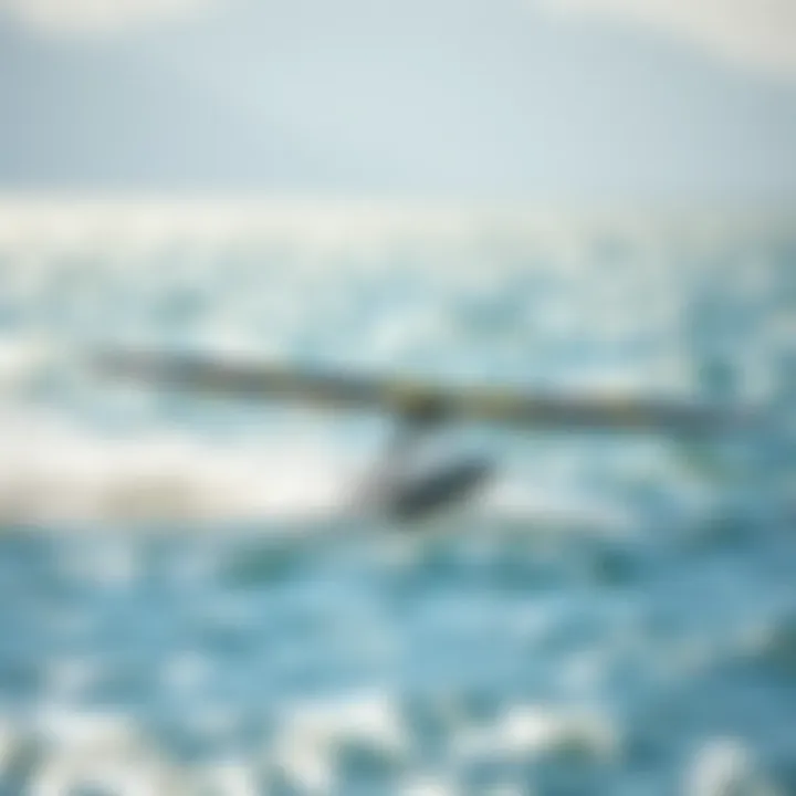 Efoil in action on water