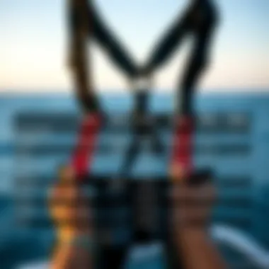 Comparison chart highlighting features of the Mystic Harness against other brands