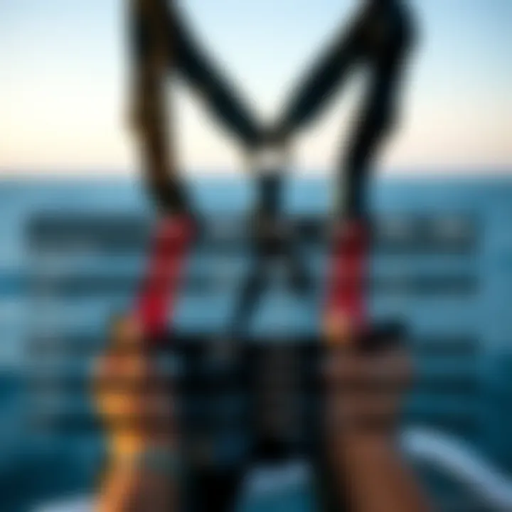 Comparison chart highlighting features of the Mystic Harness against other brands