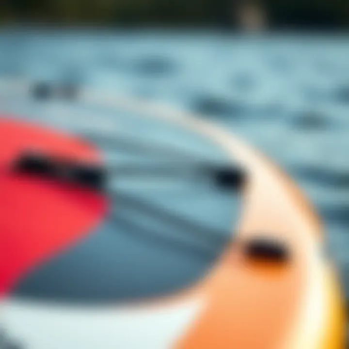 Innovative Design Features Close-up of the innovative design features of the Starboard Freewing