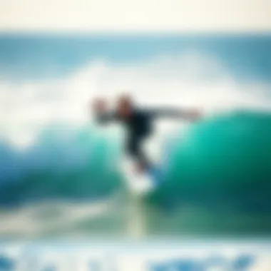 Environmentally conscious surfing with foil boards