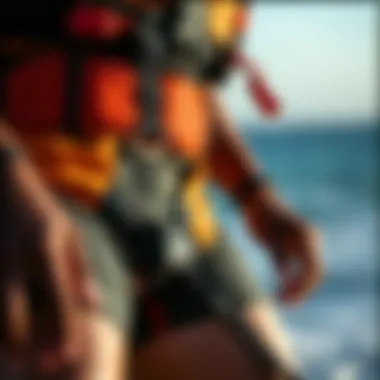 Comfort Features in Shorts Harness Comfort features highlighted in a shorts harness