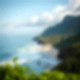 Scenic view of Tigertail Beach showcasing its natural beauty