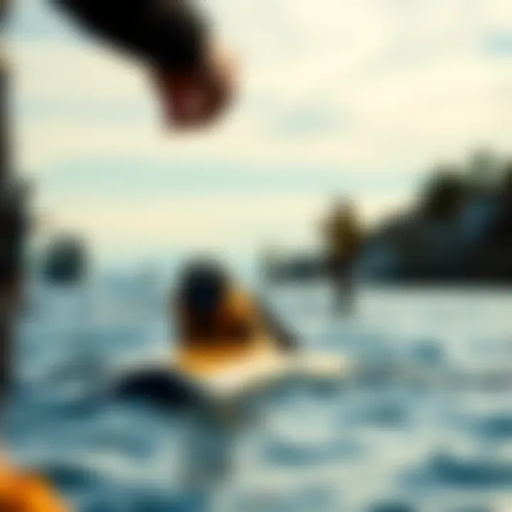 A detailed inspection of hydrofoil equipment before purchase