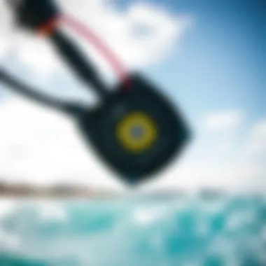 Innovative Technology Behind Wake Foil Electric Close-up of an electric foil mechanism highlighting innovation