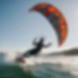 Vibrant kiteboarding wings showcasing various designs