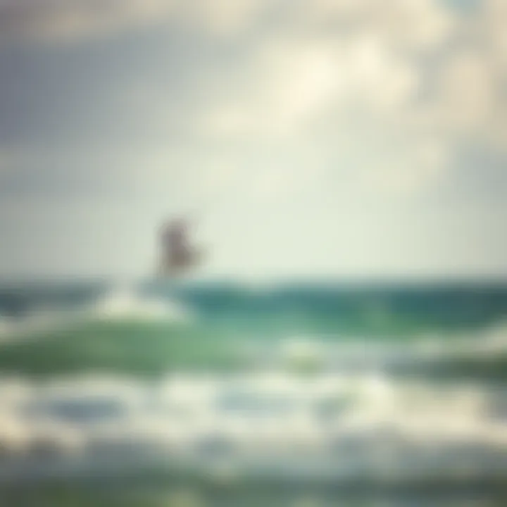 Thrilling Kiteboarding Experience in Watamu Kiteboarder soaring above the waves at Watamu beach