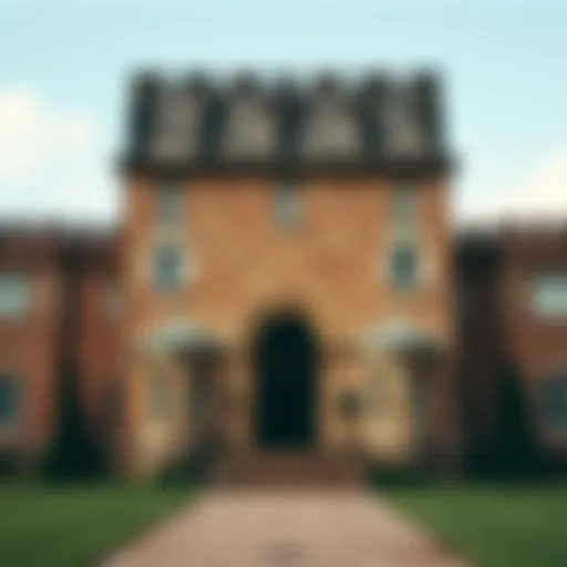 Exterior view of Fort Clinch showcasing its architectural grandeur