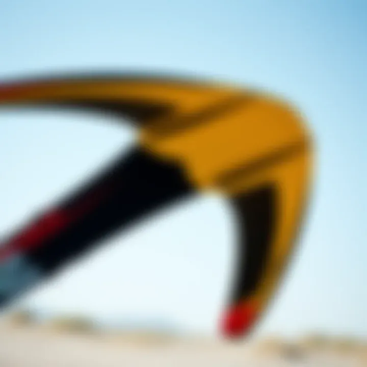 Aerodynamic frontwing showcasing its design features