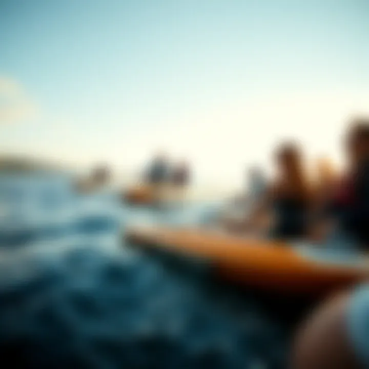 Community of Efoiling Enthusiasts Group of efoil enthusiasts enjoying a day on the water