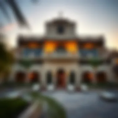 Exterior view of Hotel Las Salinas showcasing its stunning architecture