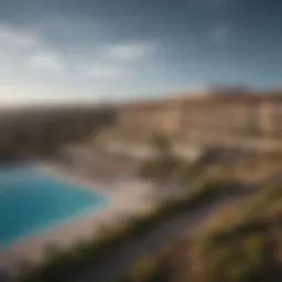 Panoramic view of Hotel Salinas Bani