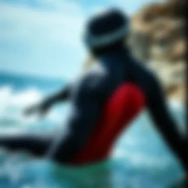 Flexible Material for Enhanced Comfort Wetsuit showcasing flexible material for larger athletes