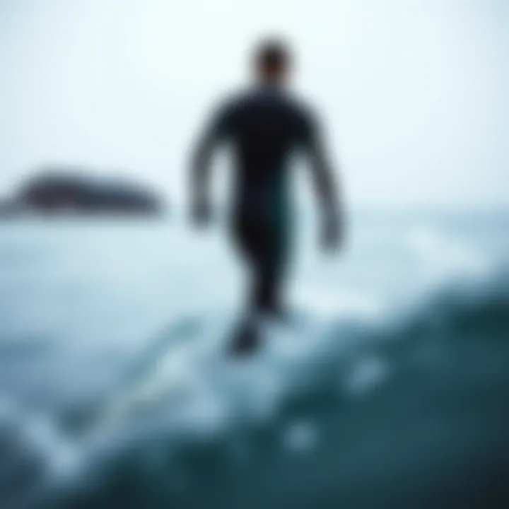 Thermal Protection for Cold Water Activities Wetsuit providing thermal protection in cold waters