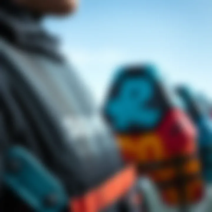 Impact Vest Design and Materials Close-up of impact vest design and materials