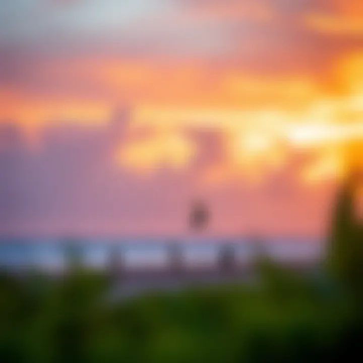 Breathtaking Sunset at Kite Beach Stunning sunset view over Kite Beach in Cabarete