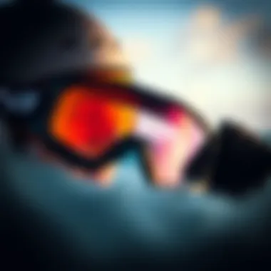 Ergonomic frame design of kiteboarding goggles