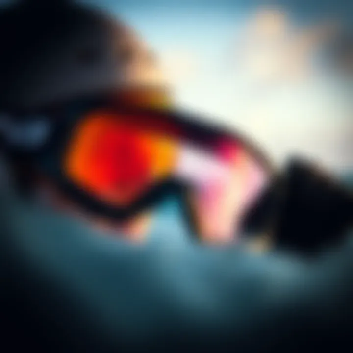 Ergonomic frame design of kiteboarding goggles