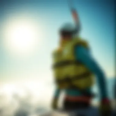 Safety gear for kiteboarding adventures