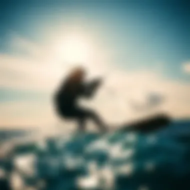 Safety measures for kiteboarding based on weather radar