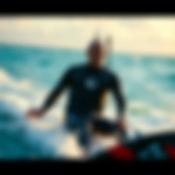 Wetsuit Performance in Kiteboarding Wetsuit in action during kiteboarding