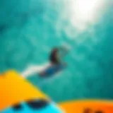 Kiteboarding above crystal-clear waters in Punta Cana