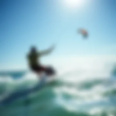 Temperature variations affecting kiteboarding