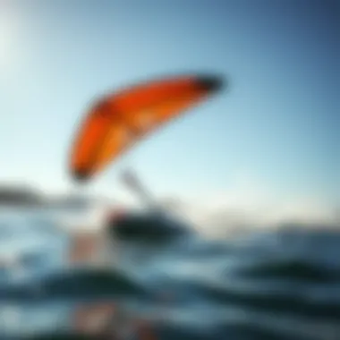 Litewave Wing in Action Dynamic performance of the Litewave wing in action on the water