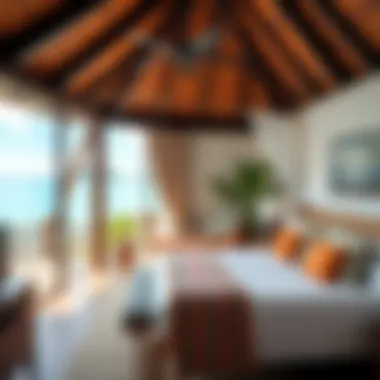 Luxurious accommodation at Sea Bay Resort with tropical decor