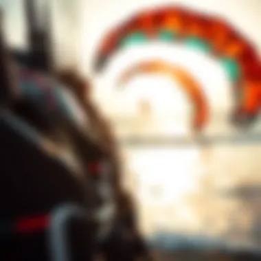 Innovative Mystic Kitesurfing Gear An array of Mystic kitesurfing gear showcasing innovation