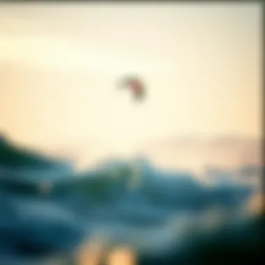 The Majesty of Naish Kites Naish kite soaring high above the waves