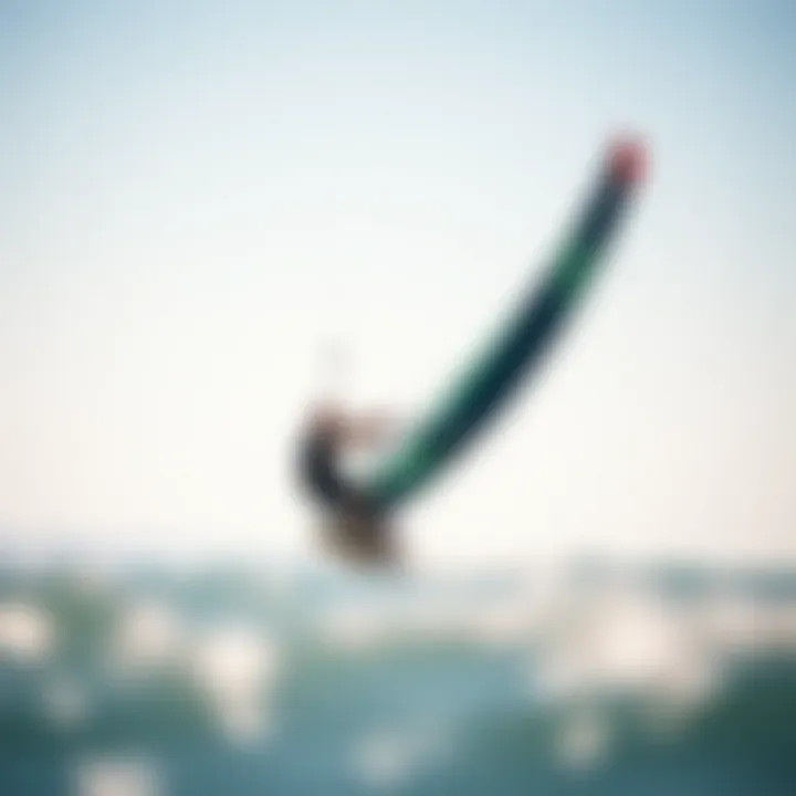 Innovative Design of Naish Kitefoils Naish kitefoil design showcasing sleek lines and innovation