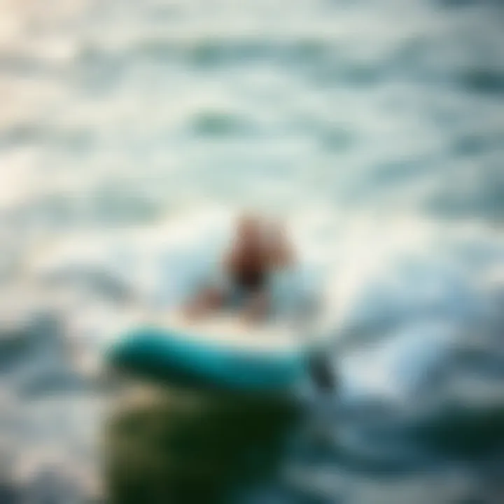 Naish paddleboard in diverse water conditions