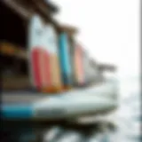 Naish SUP lineup showcasing various models