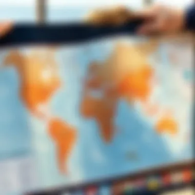 Exploring the National Wind Map Detailed national wind map showcasing various regions