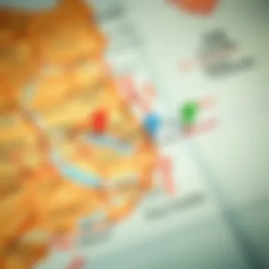 Map of prime kiteboarding spots in the Florida Panhandle Map highlighting key kiteboarding locations in the Florida Panhandle