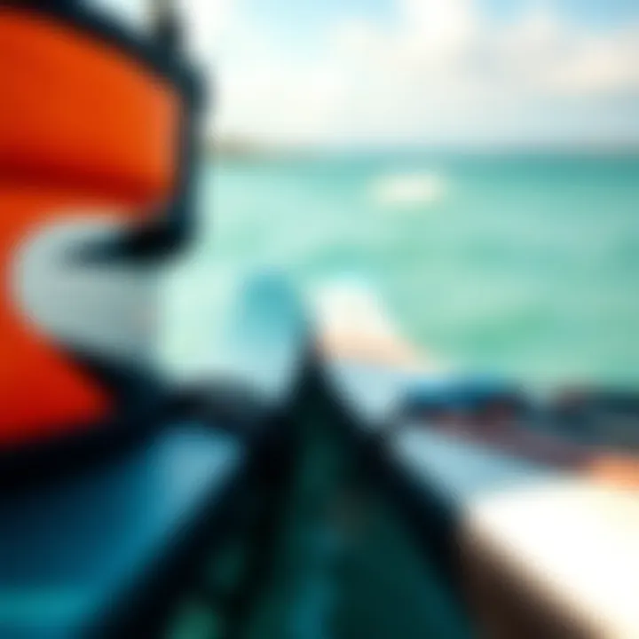 Comparison of Gear Condition Side-by-side comparison of new and used kitesurfing gear