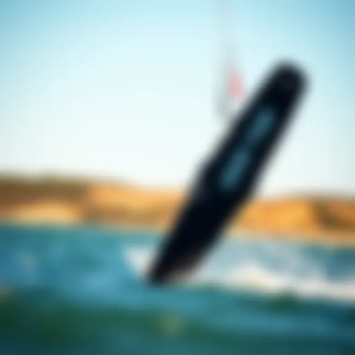 Performance Metrics of North Prime Kiteboard Performance metrics in action with the North Prime Kiteboard