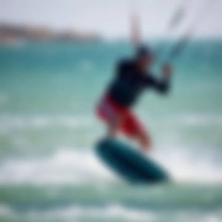 Rider Experience with the Mako Kiteboarder enjoying the performance of the Mako