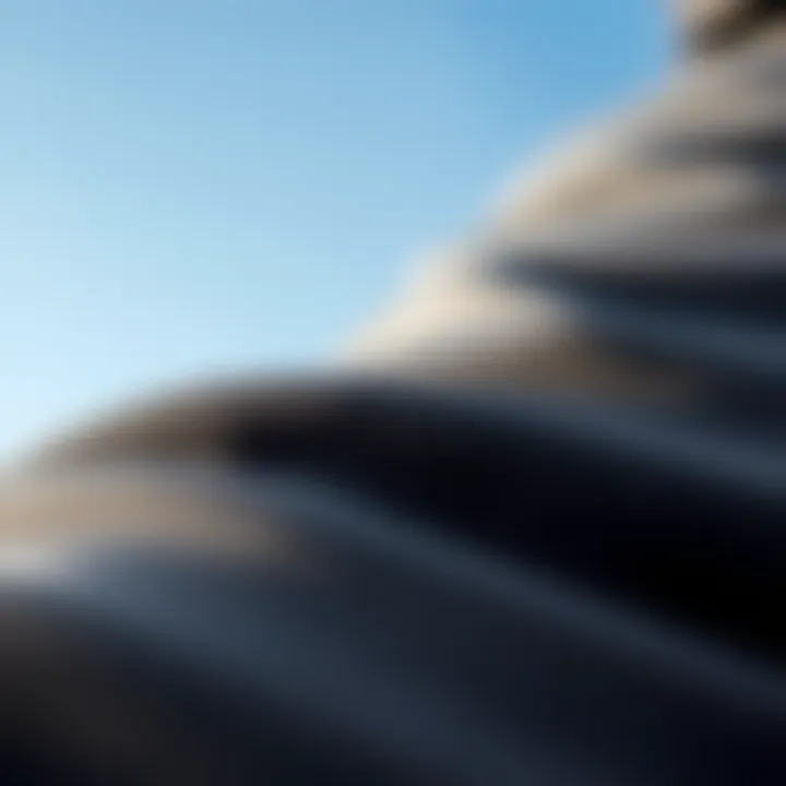 Texture and Quality of Patagonia Neoprene Close-up view of Patagonia neoprene texture and quality