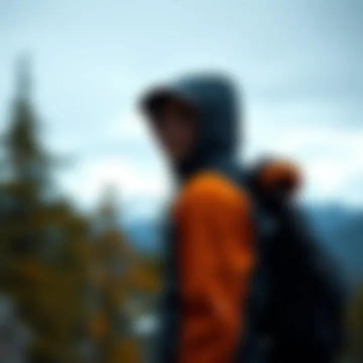 Weather Resistance Performance of R3 Hooded Jacket Patagonia R3 Hooded Jacket showcasing weather resistance in outdoor settings