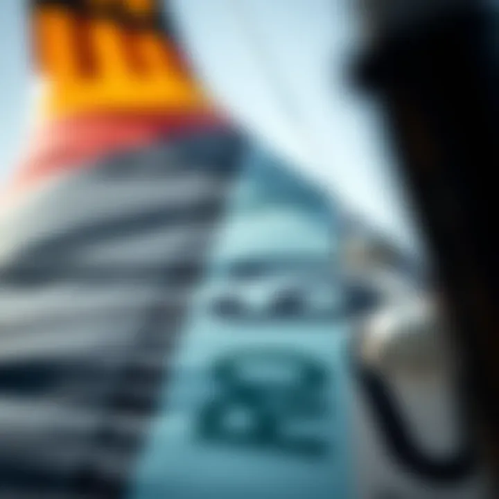 Detailing the Craftsmanship of Pro Kites USA Kites Close-up of Pro Kites USA kite showcasing design and quality