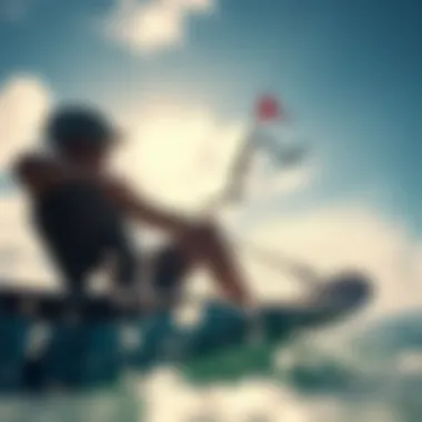 RinseKit for Kiteboarding Demonstration of RinseKit during kiteboarding