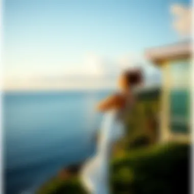 Stunning view of the Sea Bay Resort overlooking the ocean