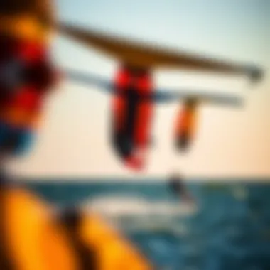 Comparison of Wing Sizes and Shapes Comparison of different wing sizes and shapes used in foiling