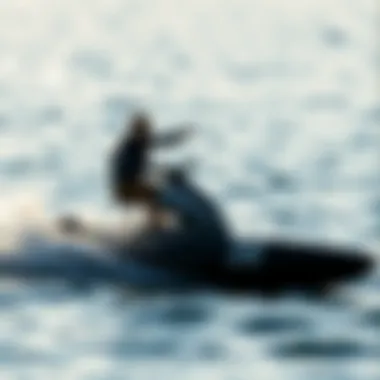 Performance demonstration of the Takuma efoil in action on the water