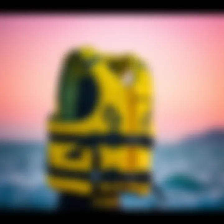 Advanced flotation vest design for kiteboarding